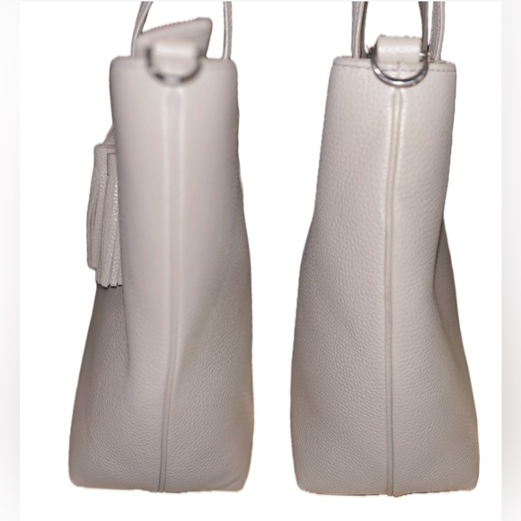 Tory Burch French Grey Thea Tote Bag - Picture 4 of 12